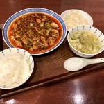 中国菜 オイル - 「四川麻婆豆腐ランチ 1200円」