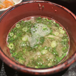 釜あげうどん はつとみ - つゆ