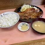 ひかり食堂 - ロース焼肉定食(上)