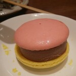 鳥茂 - デオプロマのマカロンチョコアイス