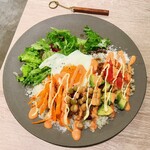 OMG KITCHEN - TACO RICE 1,250円 カリフラワーライスが美しく且つ美味しい♡