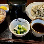 蕎麦 ろうじな - ランチセット