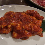 やきにくグレート&ホルモン - 極みホルモン（特上シマチョウ）８８０円