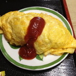 福栄食堂 - サービスのミニオムライス