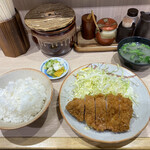 Tonkatsu Shige - ロースカツ定食