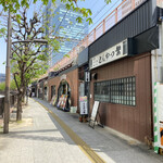 Tonkatsu Shige - お店は高架下にあります