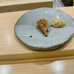 こい勢 - 穴子塩　半分