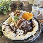 Tarte Cafe - 人気の天然酵母デザートピザは食べるほど綺麗な腸内環境に！チョコレートピザ￥1,650（税込）