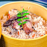 Famous octopus rice