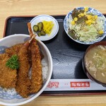 おおとら食堂 - 料理写真:ぶうえびそーす丼　750円