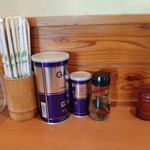 ケンチャンラーメン - 調味料