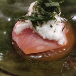 四季彩ダイニング　春 - メジマグロのトロロ掛け