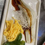 煮穴子と白ぎも - 煮あなご　399円