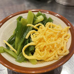 煮穴子と白ぎも - ネギのテッパイ　99円