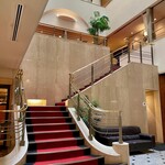 ホテル・レクストン鹿児島 - フロント前の階段