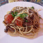 トラットリア プルチネッラ - 宮津産生ホタルイカのスパゲティ