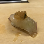 Sushi Hiroshima - ヒラメはポン酢