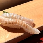 日本食 雅庭 - えんがわ炙り