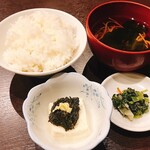 ≪自分流・夜の御膳≫ご飯セット単品