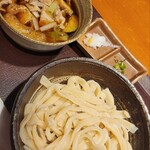 Hajime Seimen - 肉茄子汁つけうどん（中盛り）