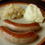 ドイツレストラン ハンブルク - 焼きソーセージの豚腸詰め