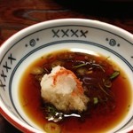 水だき 萬治郎 - ポン酢