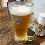 焼肉酒場 なんぽ - 生ビール