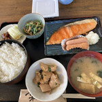 Nagayama - 銀さけ焼魚定食　800円