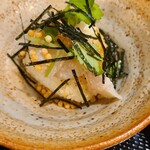 鯛そば のり - お焦げ茶漬け350円