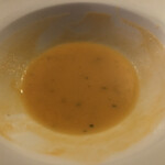 RESTAURANTE Granada - 根菜のスープ (飲みかけの写真で失礼します)