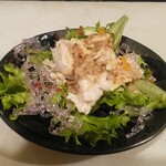 Snack salad ~ Loosen chicken sesame salad ~