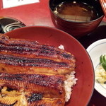 吉寅 - うな丼 肝赤