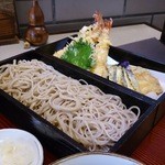 登喜和屋 - 『上天もり』　海老２本と野菜３種