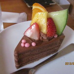 ハッピー・バースデー - チョコレートケーキ？