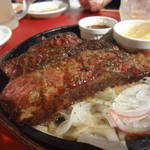 満まる - １ポンドステーキ