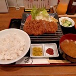 Tonkatsu Nakayama - 上ロース定食1350円