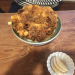 Shimbashi - 新橋別製かき揚げ丼(小)