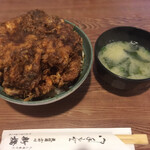 Shimbashi - 新橋別製かき揚げ丼(小)