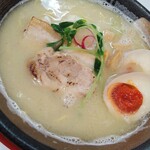 鶏白湯ラーメン 絶好鳥 - 味玉ラーメン　¥950