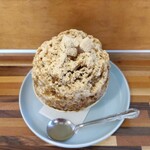 ブルーリバーカフェ - 黒蜜きな粉かき氷