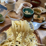 讃岐おもちゃ美術館 Shop・Cafe - パスタ巻いてる〜、なんて旨いんだぁ〜\(//∇//)\