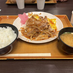 ぶたたま食堂 - 名物トンちゃん焼き定食 1,000円