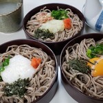 Teuchi Soba Honke Ookaji - 三色割子そば