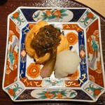 あがの割烹 千原六助 - 春鱒の田楽