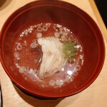 あがの割烹 千原六助 - あいなめの椀