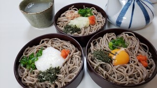 Teuchi Soba Honke Ookaji - 三色割子そば