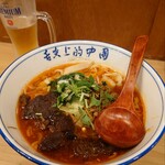 青山餃子房 - 麻辣牛肉湯麺