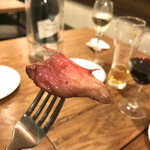 da Uma - 羊のランプ肉ステーキ　byまみこまみこ