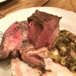 da Uma - 羊のランプ肉ステーキ　byまみこまみこ