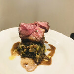 da Uma - 羊のランプ肉ステーキ　byまみこまみこ